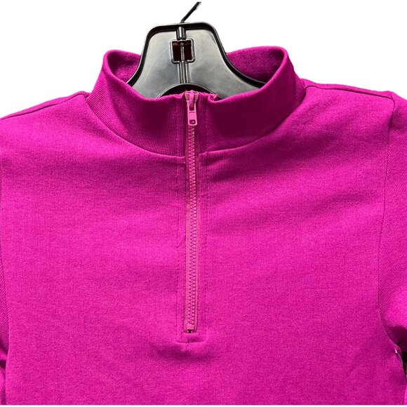 Rue 21 - Women's 1/2 Zip Long Sleeve Shirt - Purple - Medium - Picture 10 of 13